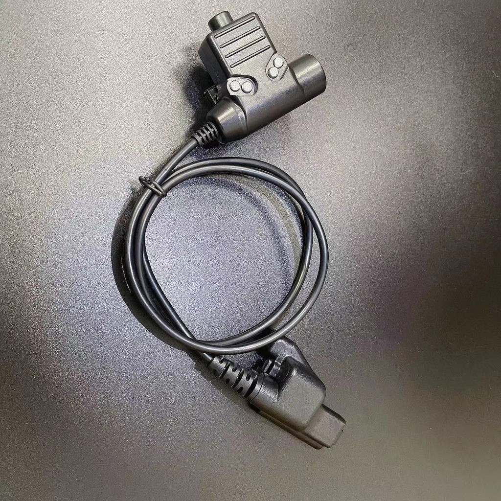 U94 ระบบ PTT สําหรับ Peltor Comtac/MSA Sordin เข ้ ากันได ้ กับวิทยุ Motorola Jedi ( แบบมีสาย Civil