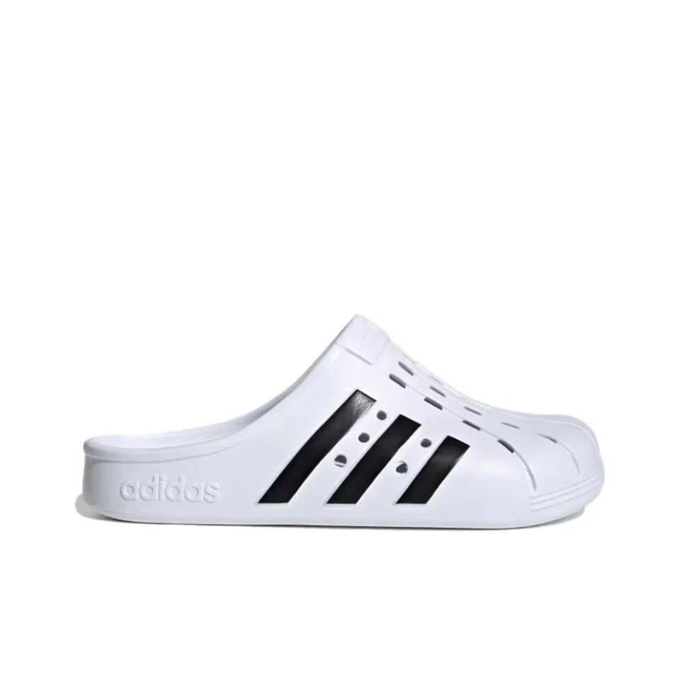 ♞adidas ว่ายน้ำ รองเท้าคล็อก Adilette Unisex สีขาว FY8970