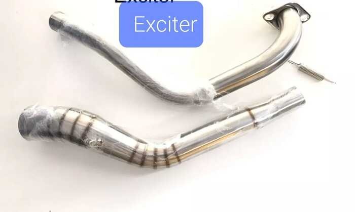 ❤ คอท่อแต่ง สแตนเลส สำหรับ R15,Mslaz,Cb150,Cbr150,Msx,Demon,Gsx,Aerox,Nmax,