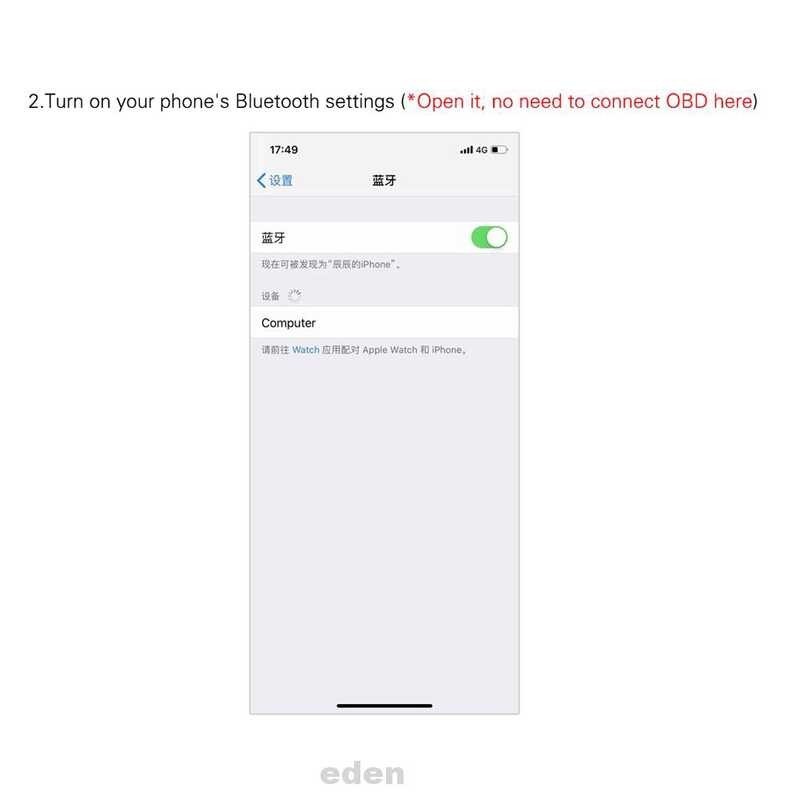 ❤ Advanced Bluetooth Car Auto Diagnostic Scanner Tool Elm327 Obd2 Obd-Ii