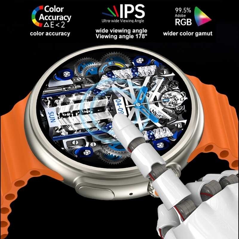 Smart Z78 Ultra Watch Men Women Bracelet Blood Glucose Sugar Monitoring Men's Wristwatch NFC Blueto 