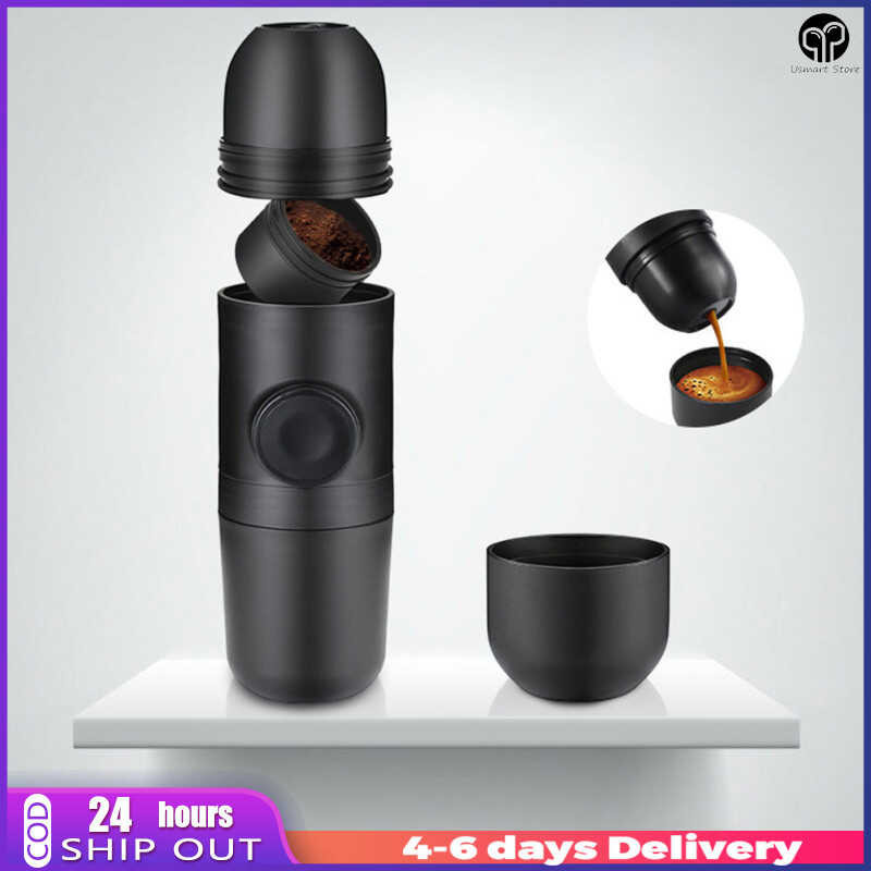 Maker Portable Manual Hand Pressure Capsules Coffee hine