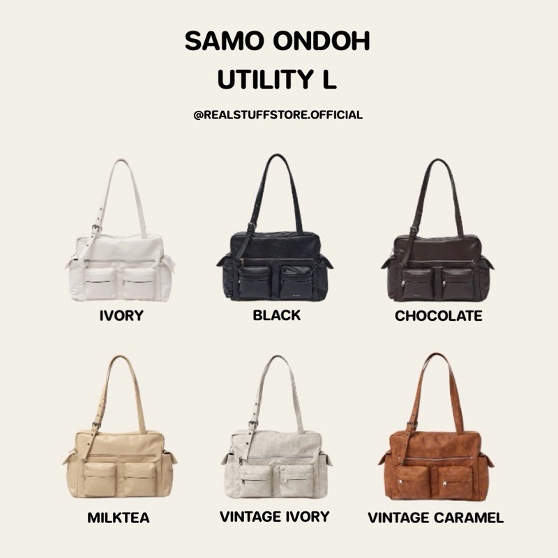 ♞ของแท้ Samo ondoh utility bag L พร้อมส่ง