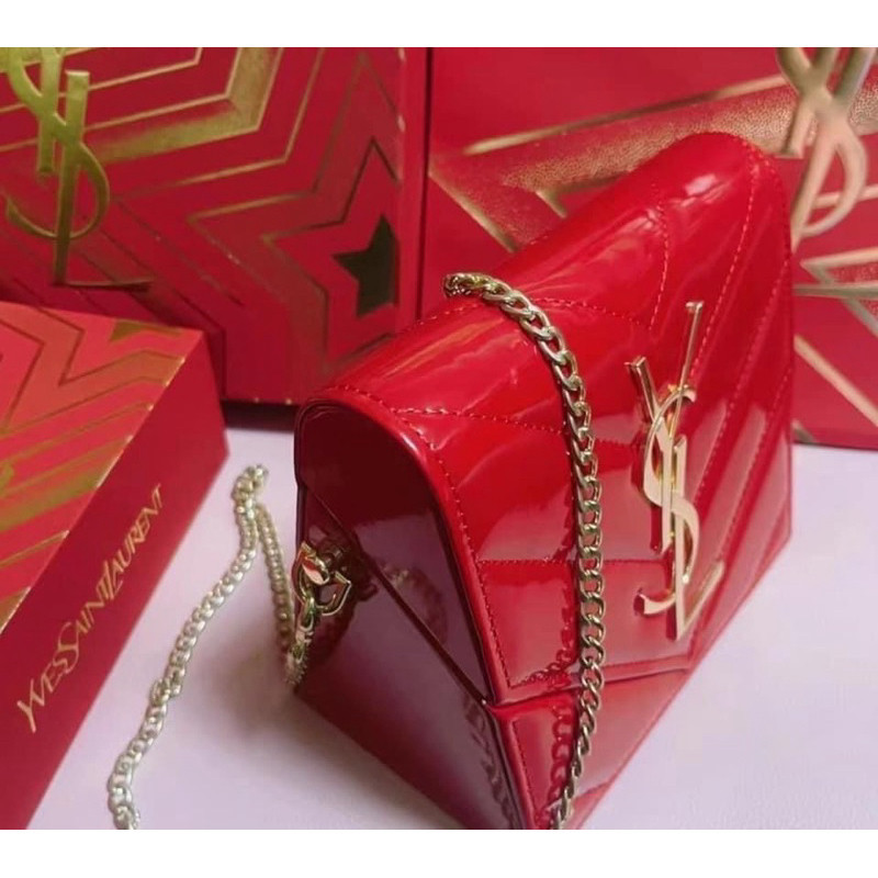 ♞,♘,♙YSL 2024 limited set lipstick Perfume กระเป๋าเครื่องสำอาง ghd