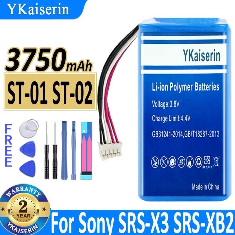 Battery for Sony Bluetooth Speakers - for SRS - X3, SRS - XB2 (ST - 01, ST - 02, SRS - XB21 ( 2700mA