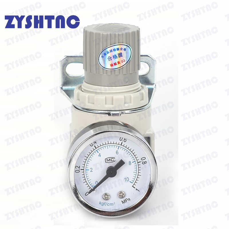 SMC Type Ar2000 1/4 Air Pressure Regulator Compressor Reduction Vae 4Mm 6Mm 8Mm 10Mm 12Mm Ar1000 Ar3