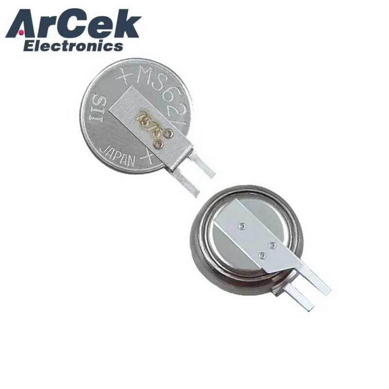 2ชิ้น Ms621fe-Fl11e สำหรับ Seiko ใหม่ MS 621Fe Ms621fe สามารถชาร์จได้แบตเตอรี่สำรอง3v