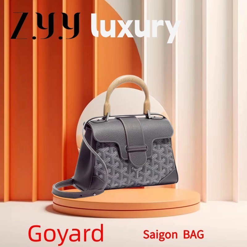 ♞,♘,♙New Hot  ราคาพิเศษ Ready Stock โกย่า Goyard Saïgon Souple Mini Bag women's handbagกระเป๋าสะพาย