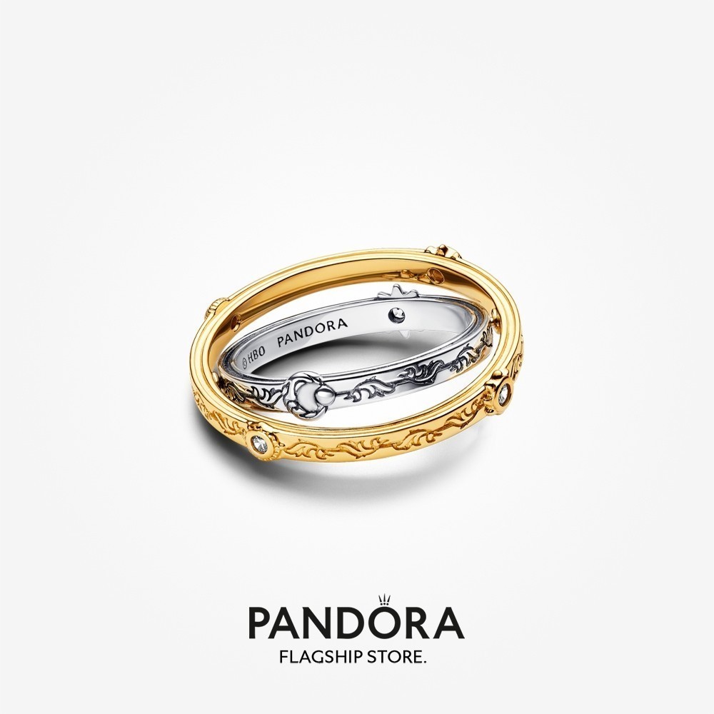 bayoneta glasses  ♞,♘Pandora แหวน ลาย Game of Thrones Spinning Astrolabe