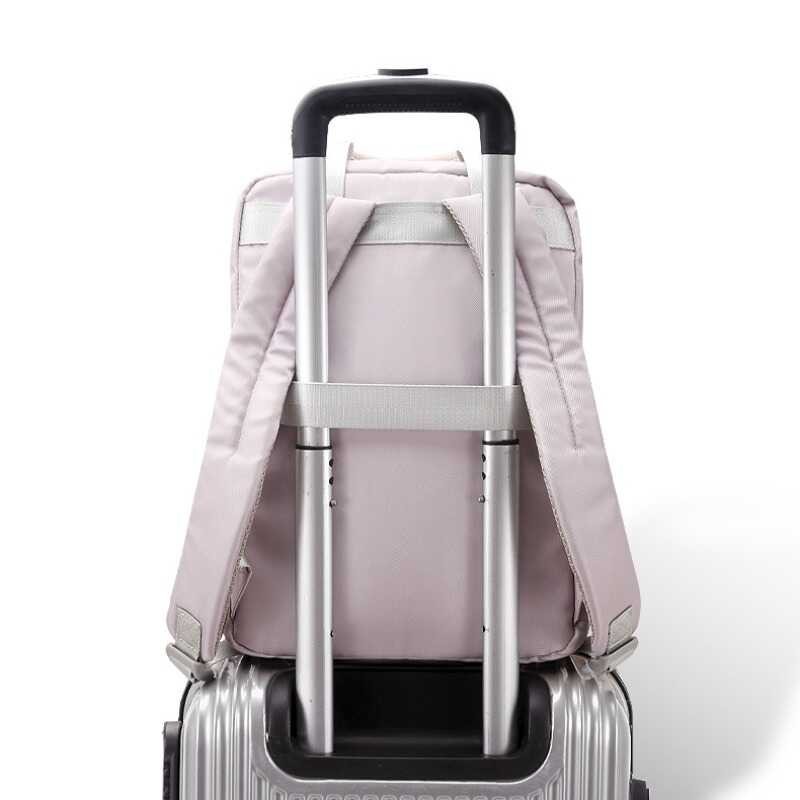 Laptop Bag MINGKE 13 14 15.6 inch Backpack Schoolbag for Women Multiple pockets Lightweight Shockpr