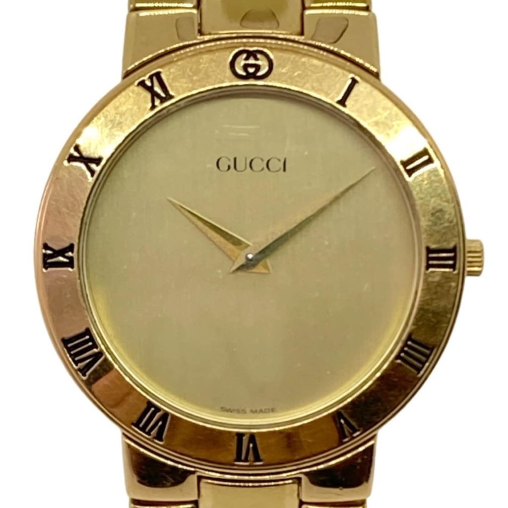 สินค้ามือสอง GUCCI Watch gold