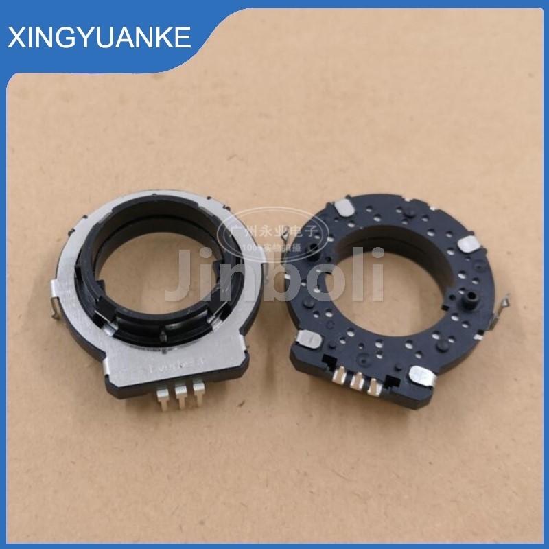 1pcs R306EC-D1-16P32CC-E375 Hollow Encoder 32 ตําแหน่ง 16 Pulse Infinite Rotary Encoding สวิทช์ Potentiometer