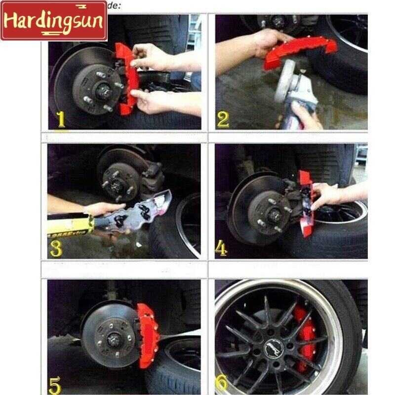 ❤ 4 Pcs E46 E39 E90 E60 E36 F30 E30 X5 E53 E87 E91 E92 Hardingsun Sticker For Cover Width Brake D