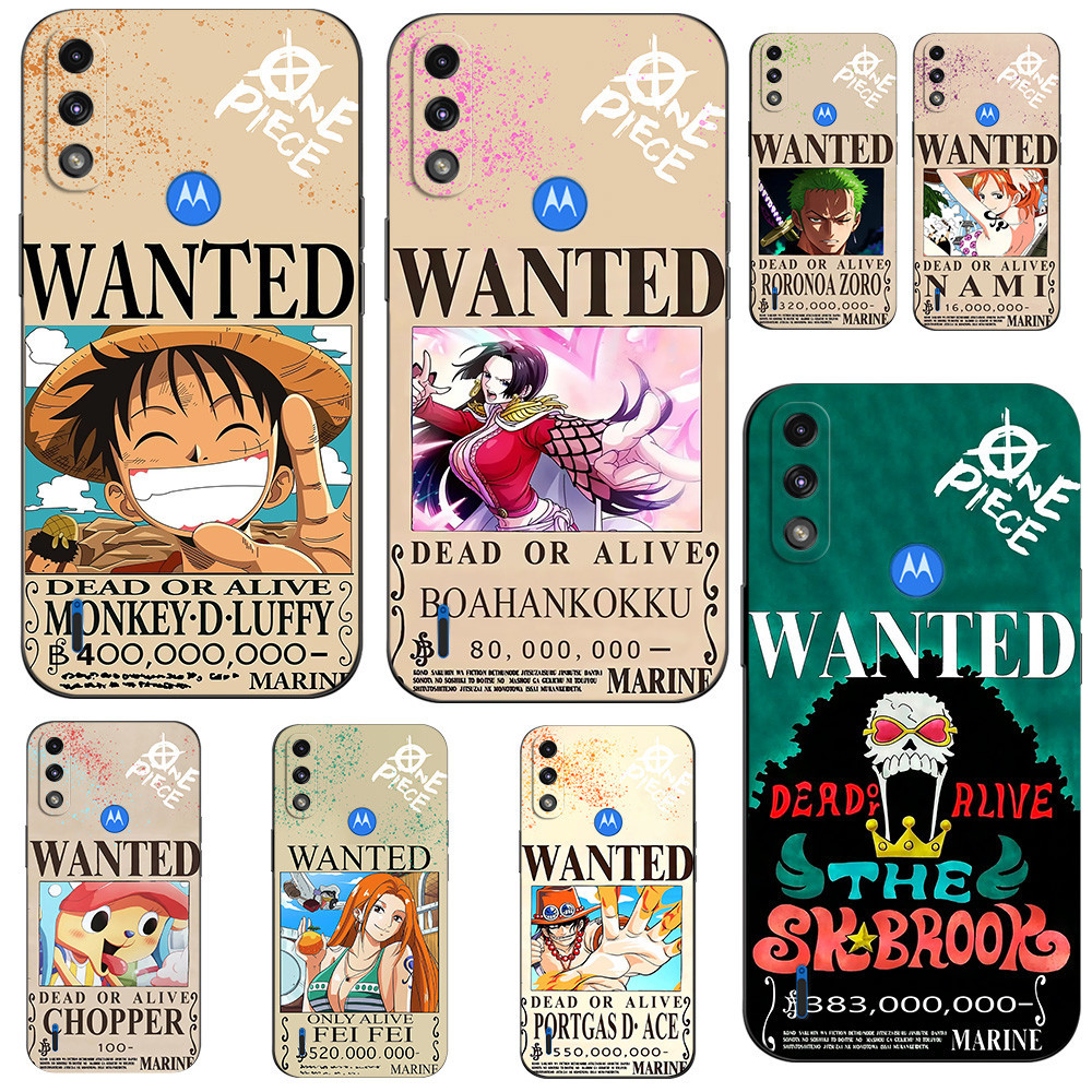 เคสโทรศัพท์คู่ Motorola Moto E7 Power E7I Power Anime One Piece Wanted โปสเตอร์ Cp Luffy Boa Hancock