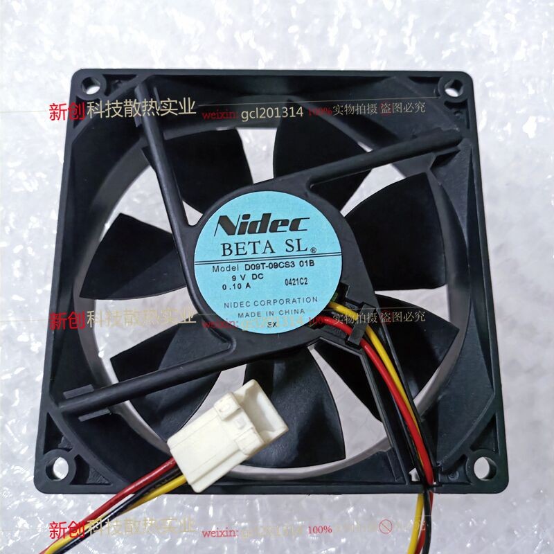 D09T-09CS3/09CS2 01B BETASL 9V 0.10A มอเตอร์พัดลม NR-F500TX-TH