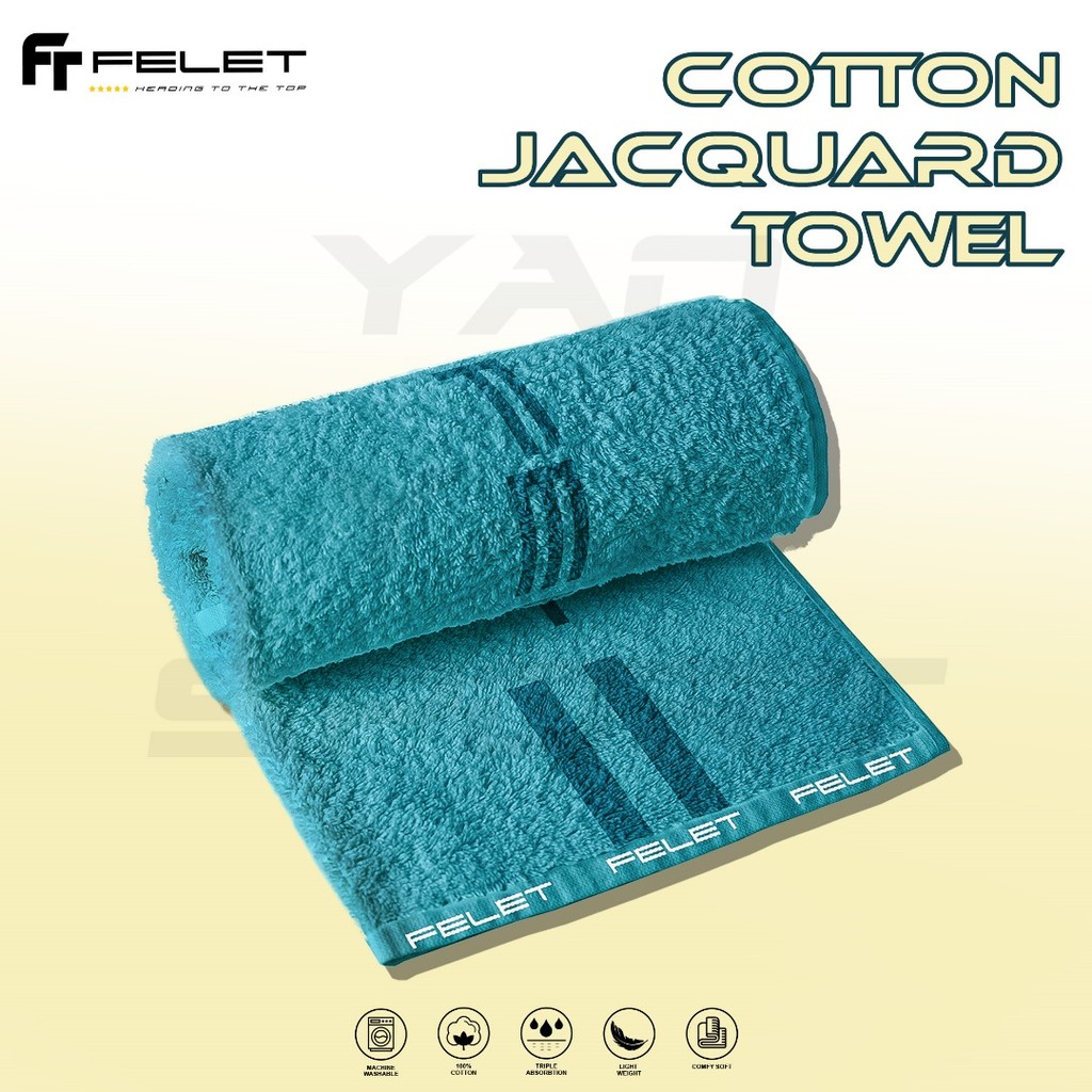 FELET Cotton Jacquard Towel / Sport Towel by FLEET