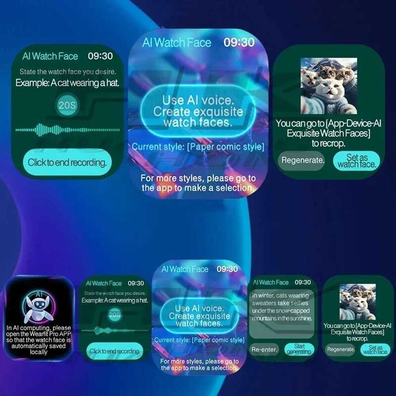 ❥ Hk9ดั้งเดิม Pro Max PLUS + 45มม. สมาร์ทวอท์ช Gen4 2Gb อัลบั้มท้องถิ่นแชทท์เข็มทิศอัพเกรด ❥