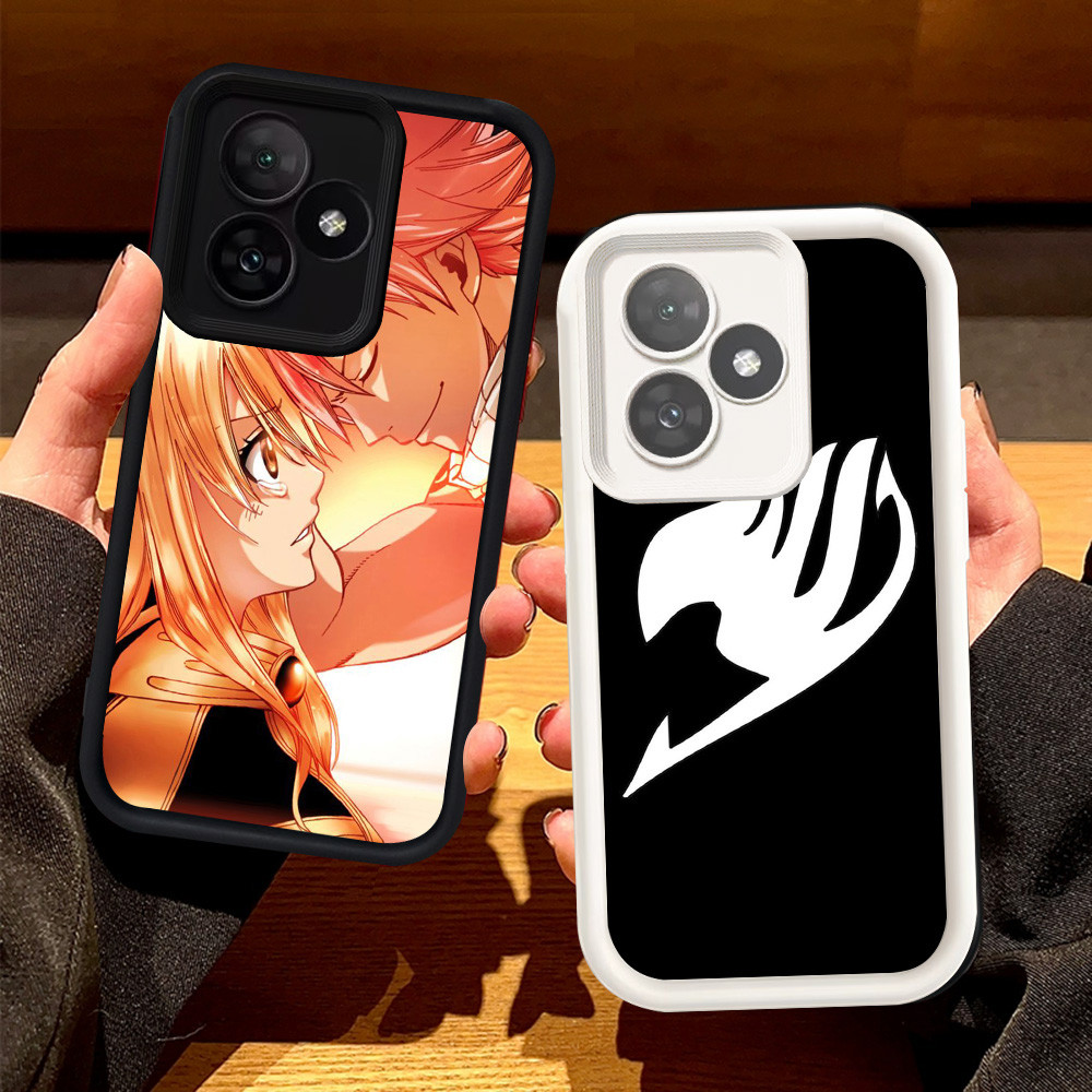 เคสสําหรับ Xiaomi POCO X5 F6 F5 Redmi 13 13X Turbo 3 5G เคสซิลิโคน H-25 Fairy Tail