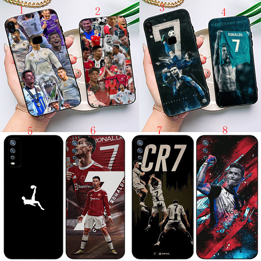 Vivo y11 y12 y15 y17 y19 y20 y20i y20s y11s y5s U3 V29 V27 Y17S Y27 V27E F39 ฟุตบอล CR7 เคสโทรศัพท์ส
