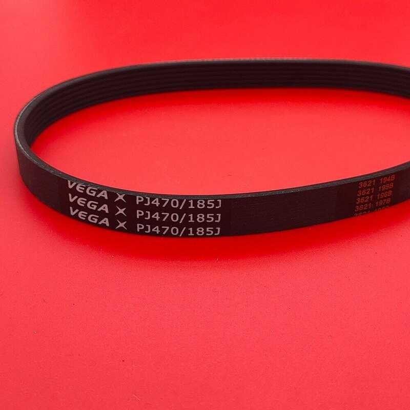 VEGA 1ชิ้น เข็มขัดลู่วิ่งสายพานขับ185j/Pj470 5/6/7 Ribs เข็มขัดห