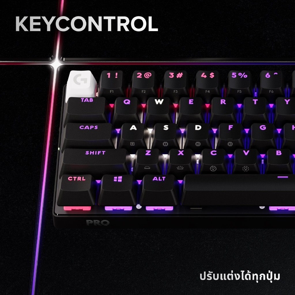



 ♞Logitech G PRO X 60 LIGHTSPEED Wireless Gaming Keyboard คีย์บอร์ดแมกคานิคอลไร้แป้นตัวเลข 60%