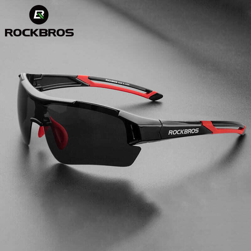 Men's Glasses ROCKBROS Bicycle Polarized Photochromic Myopia Bike Eyewear Sport Women Cycling Sunglasses