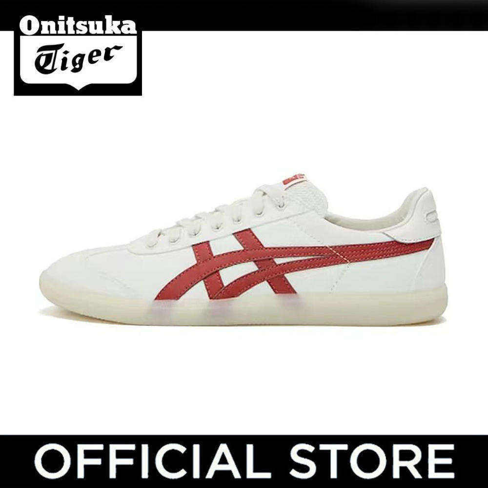 Onitsuka Tiger Tokuten Men and women shoes Casual sports shoes White red【Οnitsuka store official】
