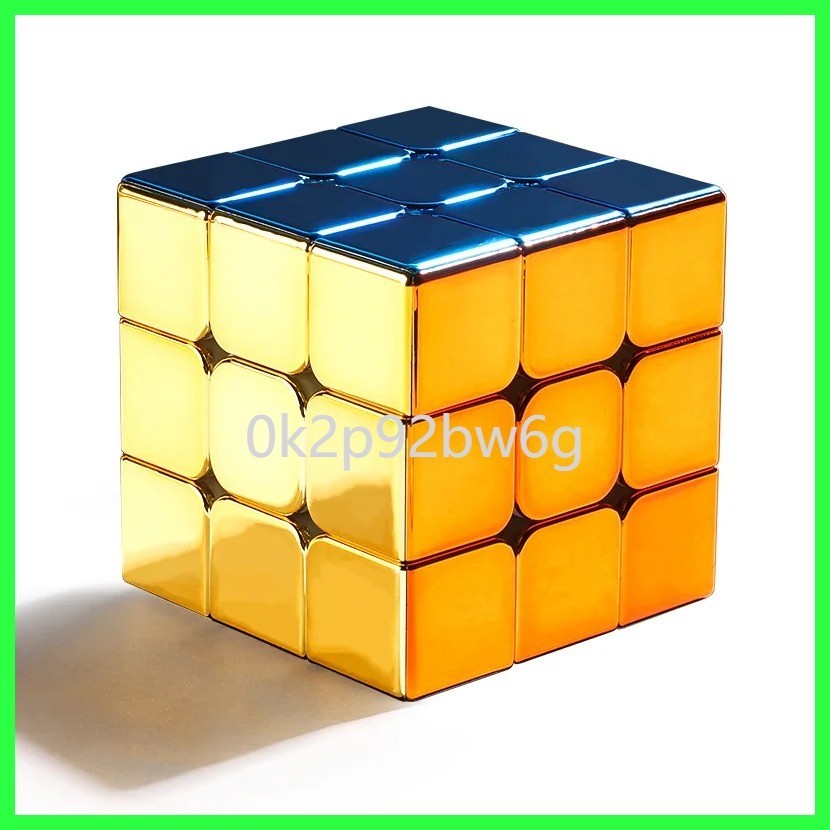 [Picube] SengSo โลหะ 3x3 Magnetic Golden Cubo Magic Cube ปริศนาความเร็ว Cibe M3 3x3x3 Magico Cubo К