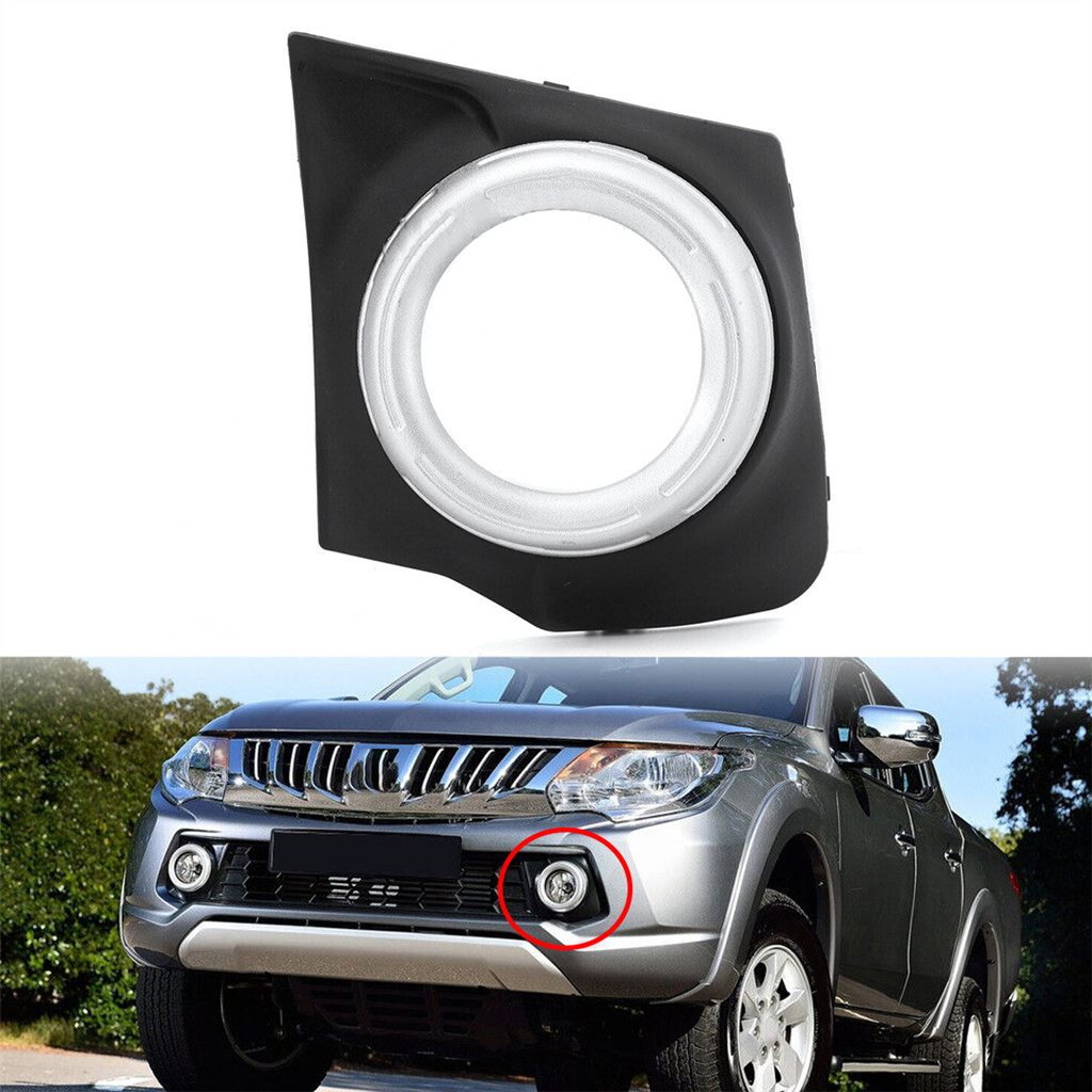 ฝาครอบไฟตัดหมอกซ้ายด้านหน้า Fit สําหรับ Mitsubishi L200 Triton MQ MR 2015-2018