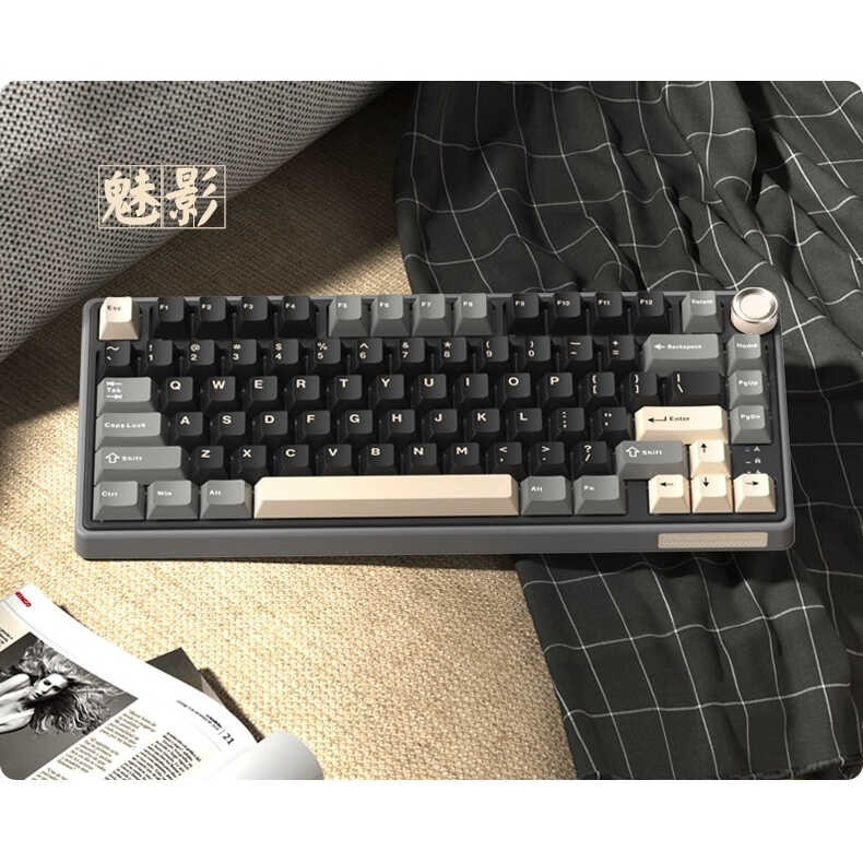 RK75 RK R75 Bluetooth Wireless Gasket Hot Swap Mechanical Keyboard Customized Optional RGB Backligh 