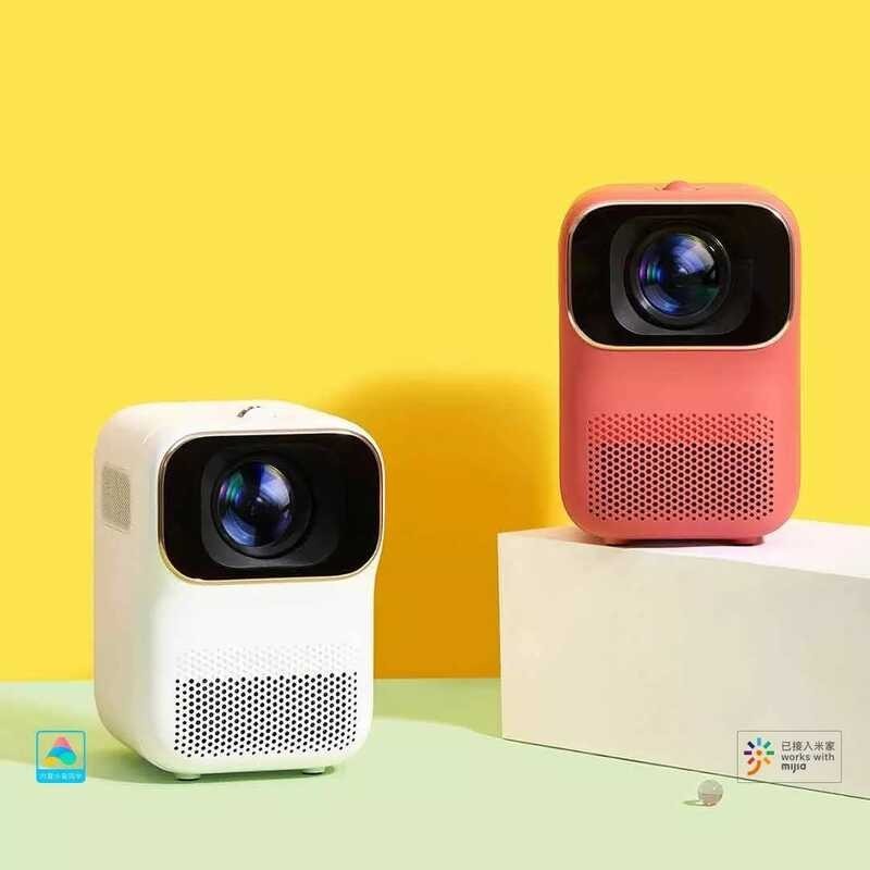 YouPin XMing LPLSXiaomi Q1 SE LCD LED 1080P HD Built-in Battery Portable Mini Home Theater Xiomi Pr