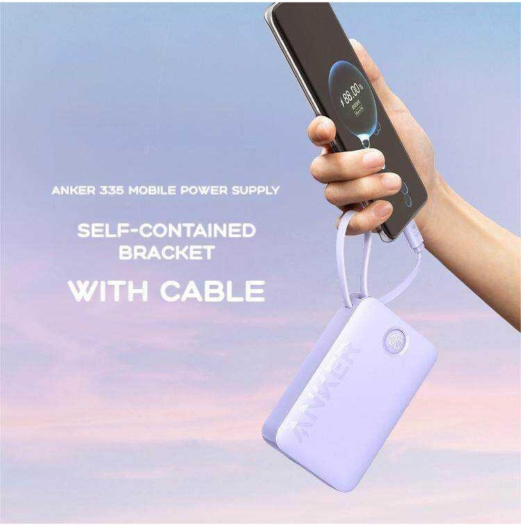 พร้อมสายเคเบิล20000มิลลิแอมป์แบบพกพาความ ที่ชาร์จ Anker