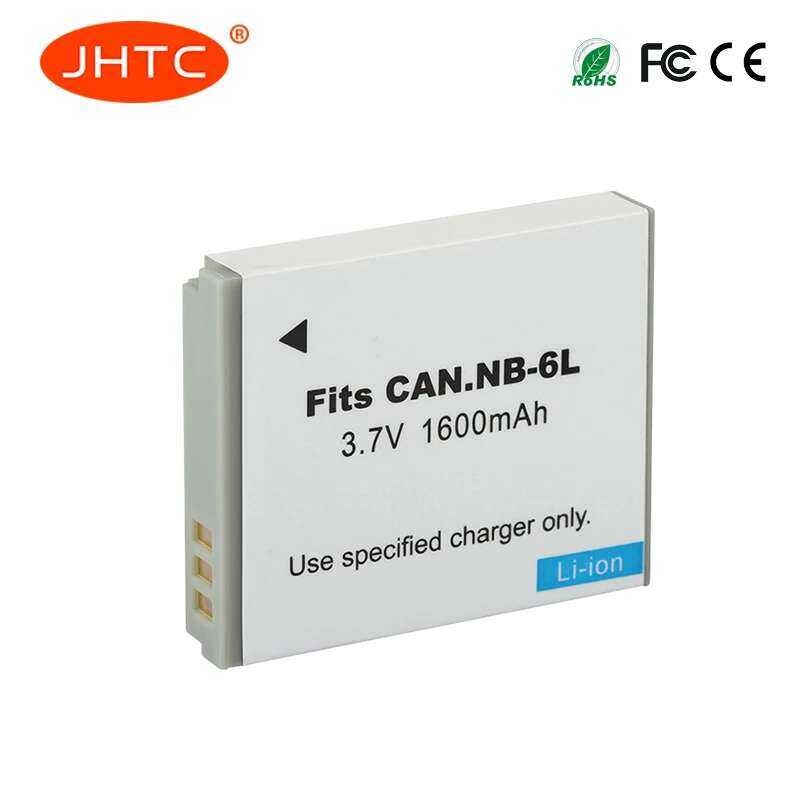 ❤️ แบตเตอรี่ Nb-6L 6L NB สำหรับ Canon Power-Shot Sx520 HS Sx530 Sx600 Sx610 Sx700 Sx710 IXUS 85