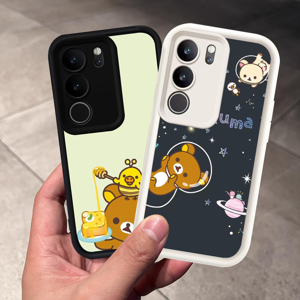 เคสสําหรับ VIVO Y19S V40 Lite Y300 Pro V29 V50 Y83 5G เคสซิลิโคน H-57 น่ารัก Rilakkuma