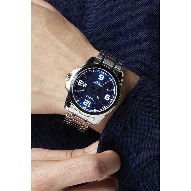 



 ♞ของแท้ นาฬิกาข้อมือ Casio ผู้ชาย รุ่น MTP-1314 (สายสแตนเลส)