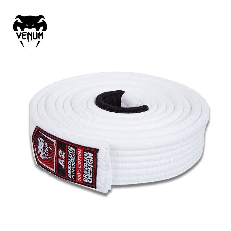 Venom BJJ GI Brazil Jujitsu Belt, White Belt, Black Belt, Blue Belt Judo Wrestling Taekwondo Karate