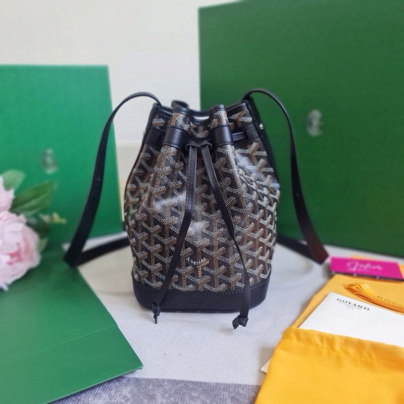 ♞[ทักแชทก่อนสั่งซื้อ] Goyard Petit Flot Bucket Bag เทียบแท้ อุปกรณ์ครบ fullsetส่ง