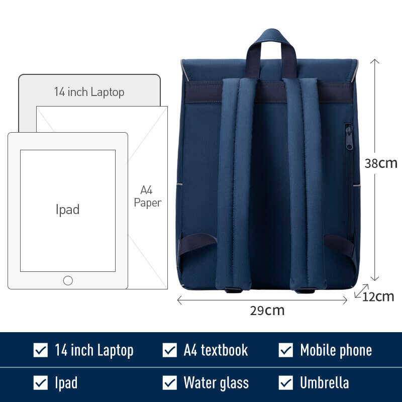 ❤ กระเป๋านักเรียนสะท้อนแสงข้อต่อได้ Mah,กระเป๋าเป้สะ