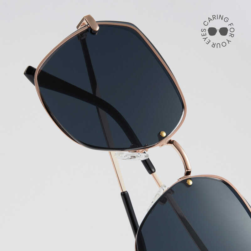 ❤ Cyxus Fashion Shades แว่นกันแดดกรอบใหญ่แว่นกันแดดแบบไม่มีโ