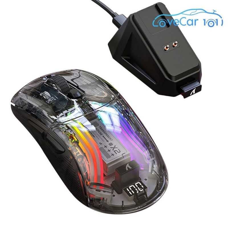 Gaming RGB Wireless Lighting 3 Modes Portable Mouse Bluetooth-Compatible 5.0/2.4G/USB-C for ESports