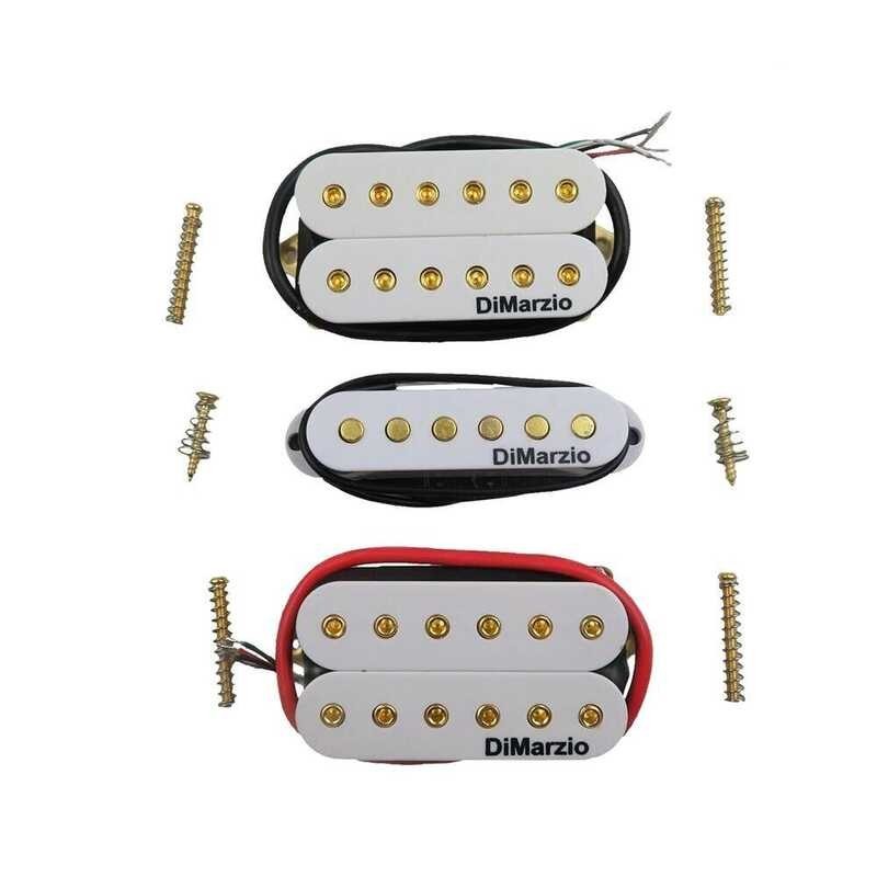 Alnico5 DiMarzio IBZ White Humbucking Guitar Pickup RG2550 / RG2570 HSH Electric Guitar Pickup N/M/ 