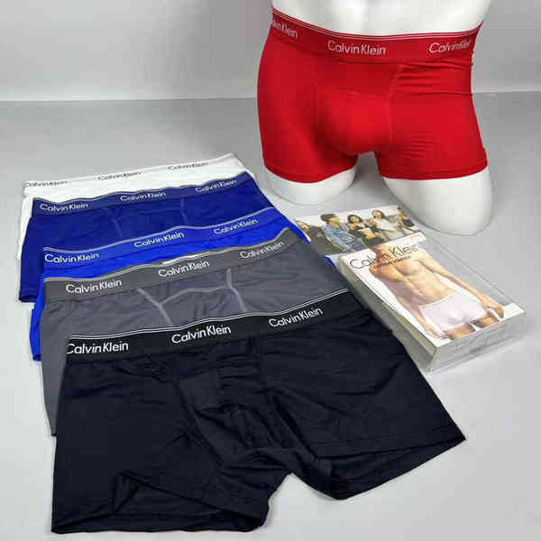 กางเกงใน ck กางเกงใน Calvin แท้ในสหรัฐอเมริกา กางเกงชั้นในผู้ชาย Klein ck Modal Ice Silk กางเกงขาสั