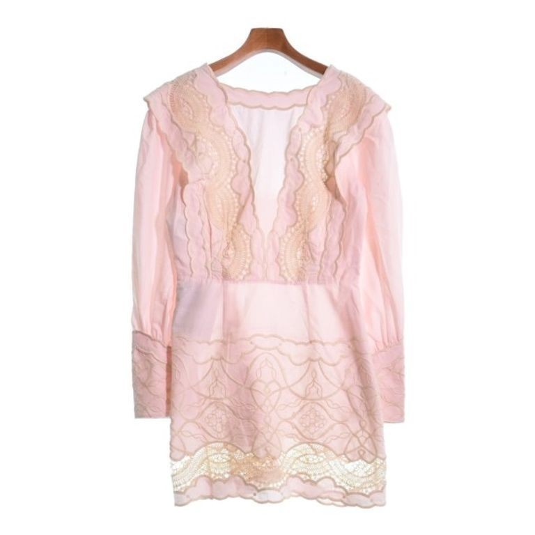Ping PINK RtA Alberta Ferretti Dress ผู ้ หญิงโดยตรงจากญี ่ ปุ ่ นมือสอง
