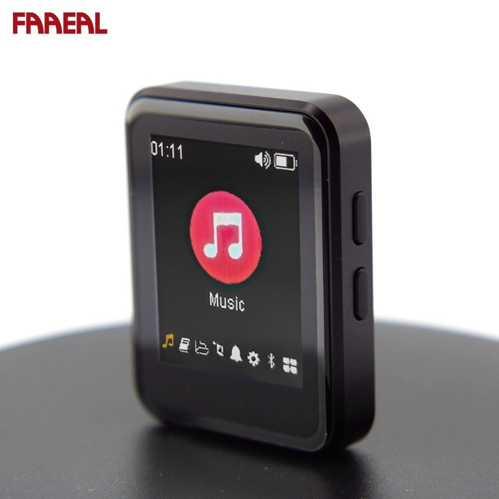 Faaeal BENJIE X1 เครื่องเล่นเพลง MP3 บลูทูธ หน้าจอสัมผัส HiFi Lossless MP3 พร้อมลําโพง วิทยุ FM บัน