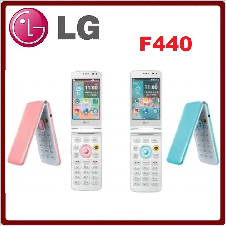 ในสต็อก LG Ice Cream Smart F440 F440L TouchScreen Big Keyboad 4G LTE WIFI โทรศัพท์ Android