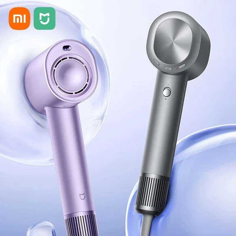 ❥ XIAOMI MIJIA เครื่องเป่าผมความเร็วสูง H701 1600W Quick DRY Water Ion Hair Care สมาร์ทคงที่อุณ