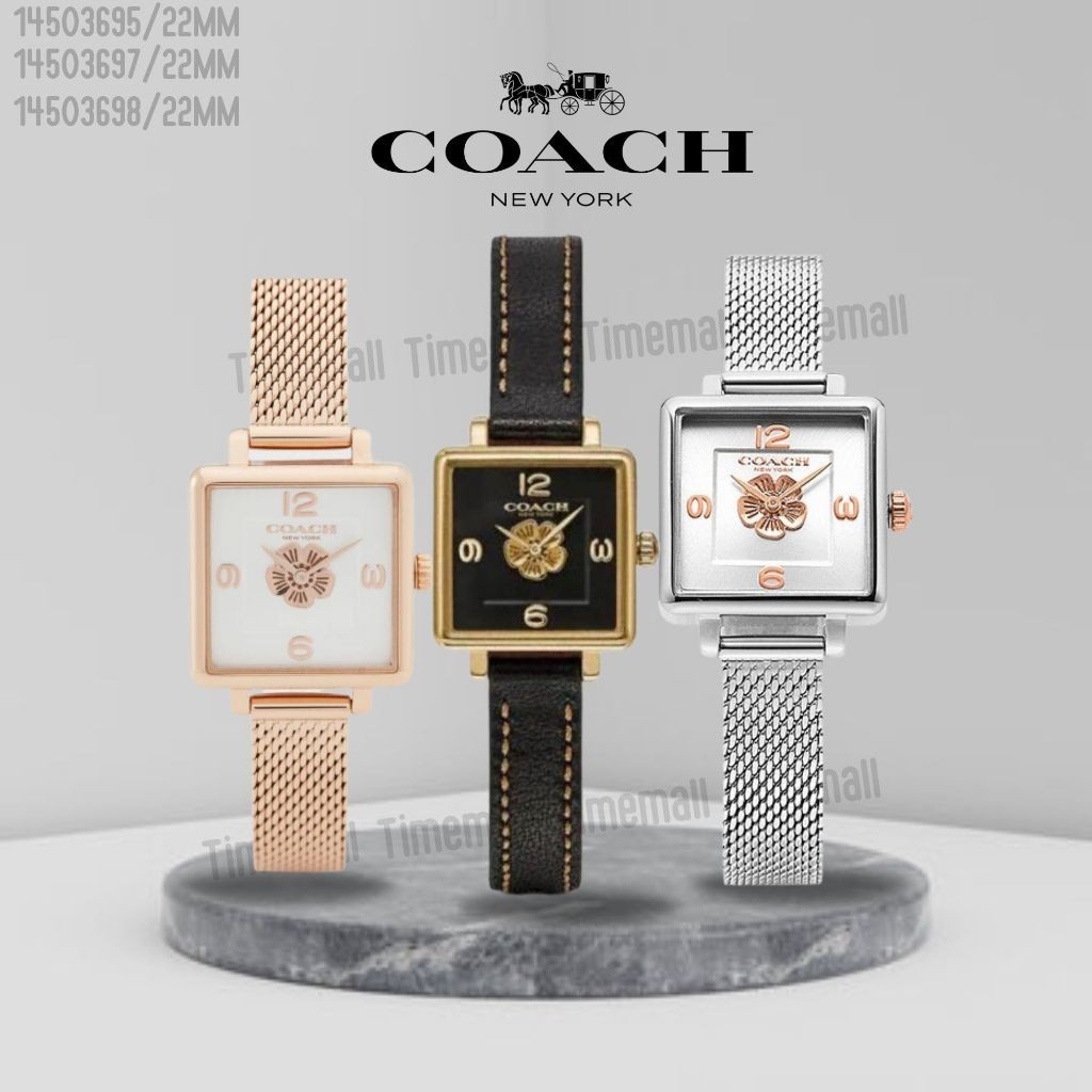 ♞,♘OUTLET WATCH นาฬิกา Coach OWC82 นาฬิกาข้อมือผู้หญิง นาฬิกาผู้ชาย  Brandname  รุ่น 14503698
