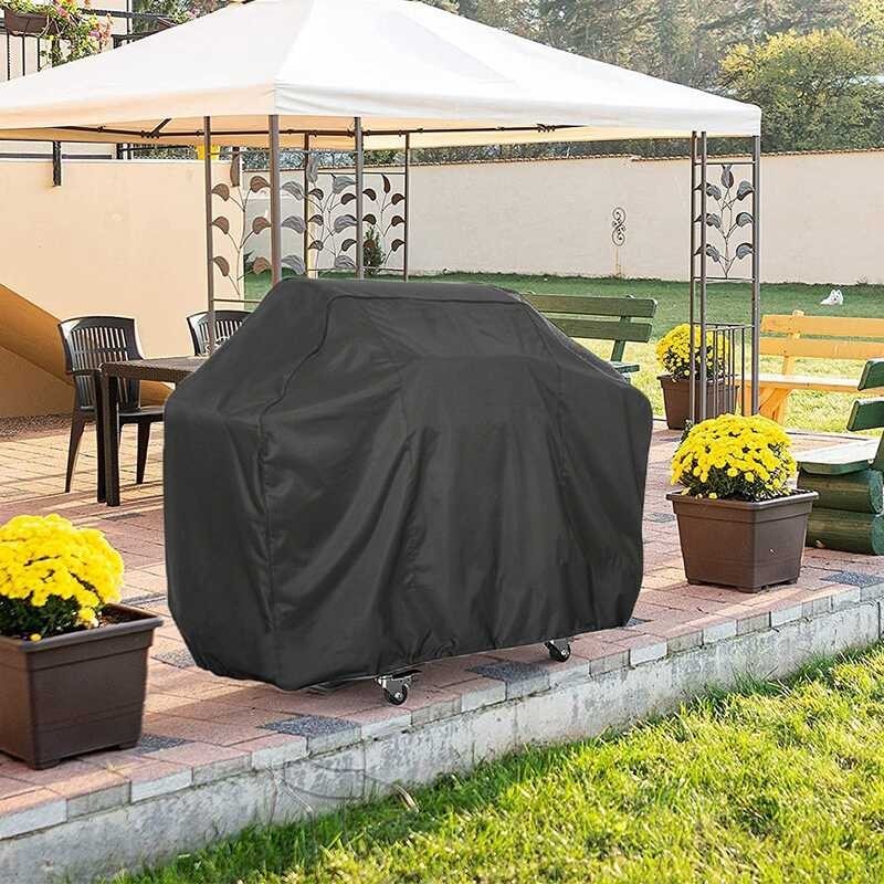 Sizes 8 BBQ Grill Cover Waterproof Weather Resistant Outdoor Heavy Duty Gas Grill Cover Anti-Dust