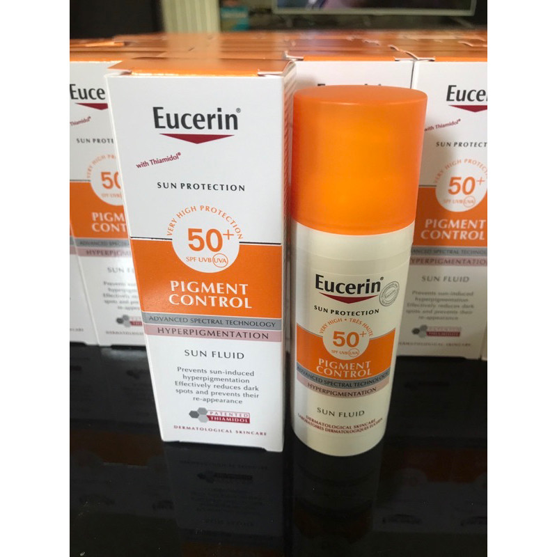 



 ♞,♘(จากฝรั่งเศส) Eucerin Sun Serum double whitening SPF50++ (pigment control)