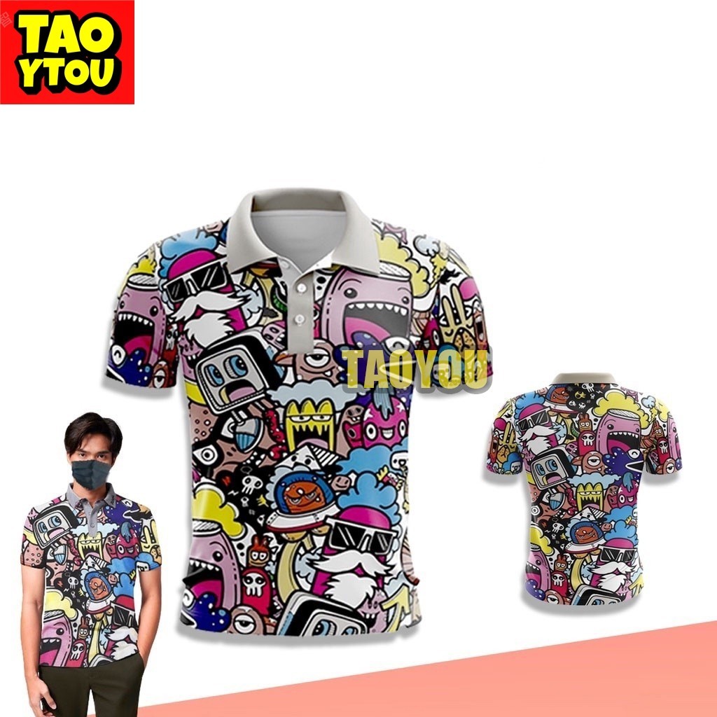 เสื้อกอล์ฟ เสื้อยืด ลายการ์ตูน Taillefer มีไซส์ มีแบบเด็กและแบบผู้ใหญ่